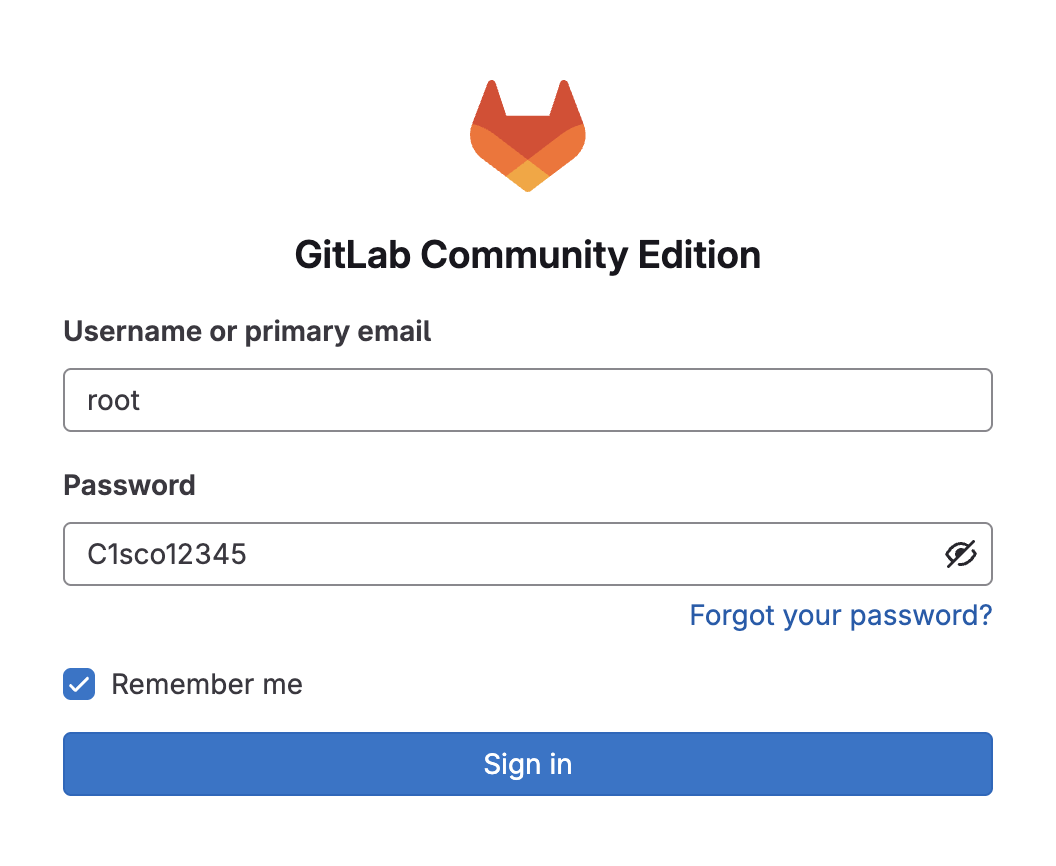 GitLab Login
